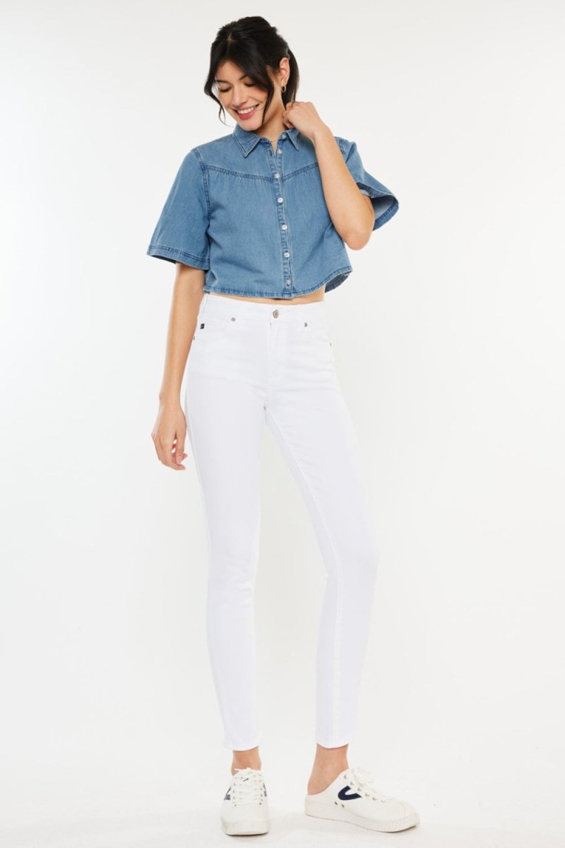 Kancan High Rise Ankle Skinny Jeans - Bottoms Sale
